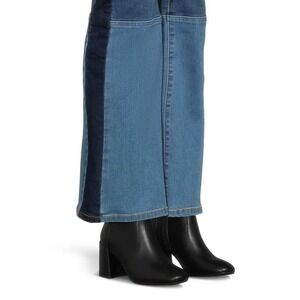 Madden NYC Women's Side Zip Heel Block Boots Shoes Black Bootie Dress Comfort